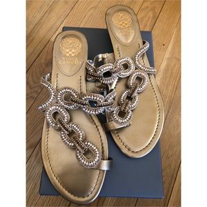 Copper Metallic Vc-inkaa Sandals